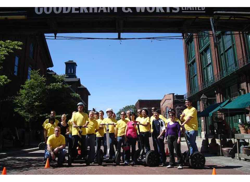 Segway Distillery District Spin Tour In Toronto Segway Distillery District Spin Tour In Toronto